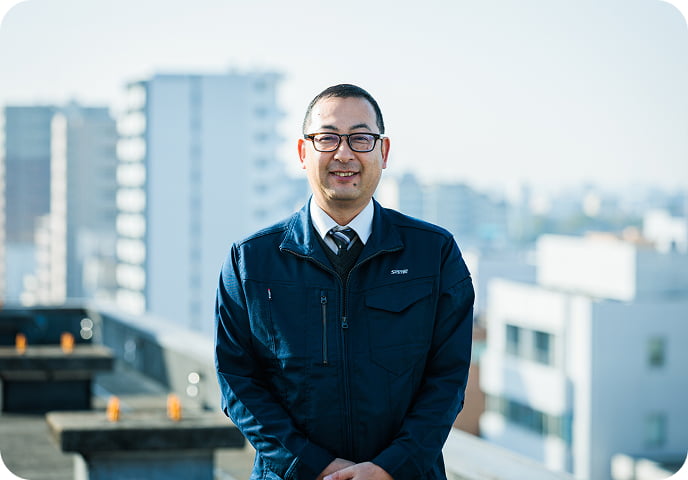 工事担当（2011年入社）の社員