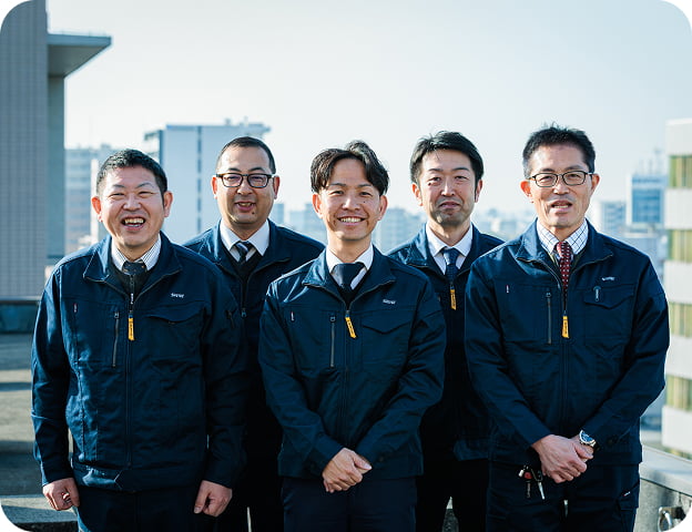 一緒に働くメンバー